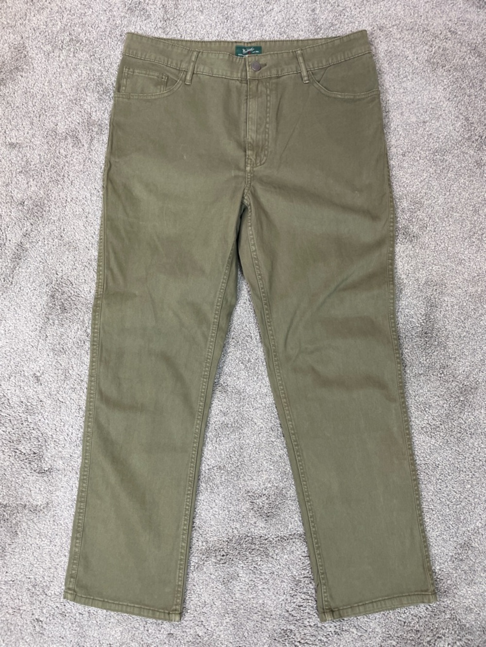 Woolrich Olive-Tone Casual Trousers